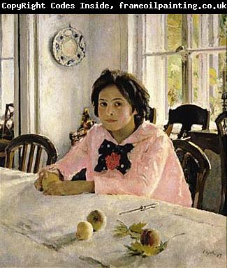 Valentin Serov The girl with peaches  was the painting that inaugurated Russian Impressionism.